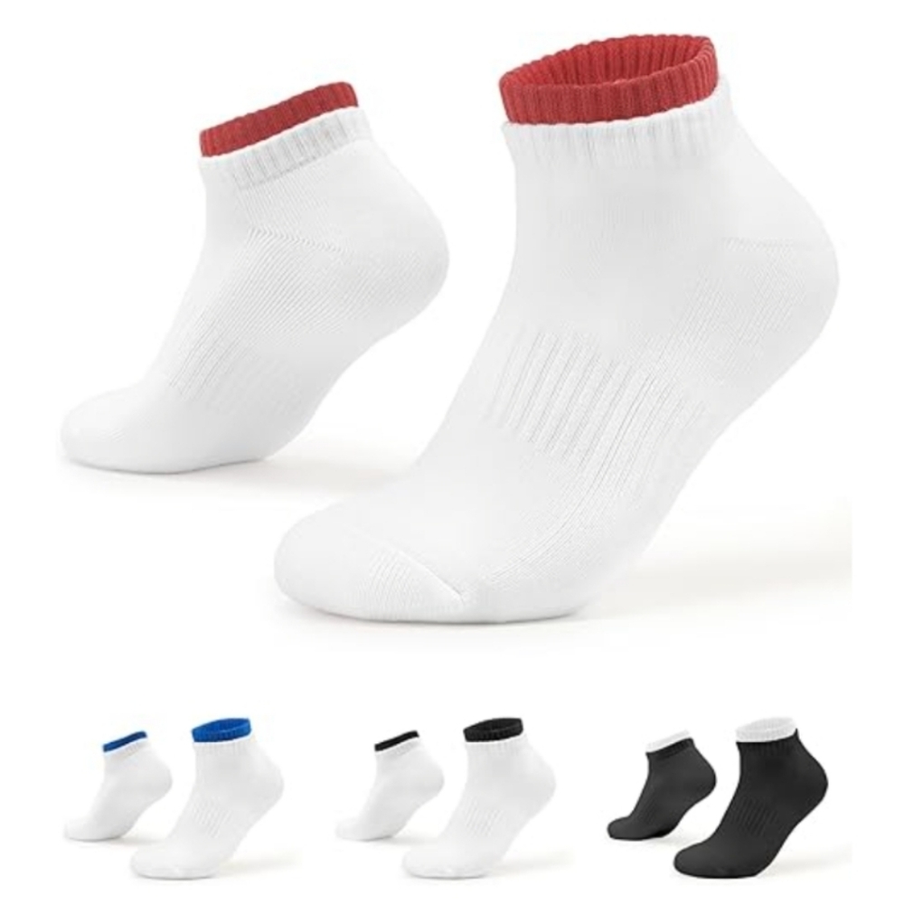 AugRing Ankle Socks Athletic Running No Show Low Cut Size 5-11